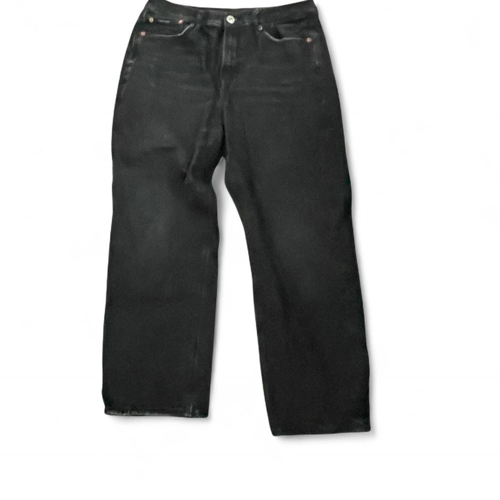 AE Black Wide-Leg Jeans